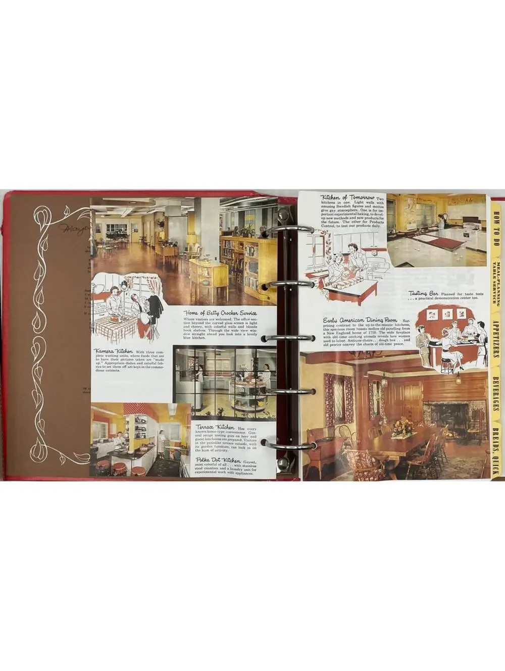 Vintage Betty Crocker's Picture Cookbook: 1950 Facsimile, Ring Binder